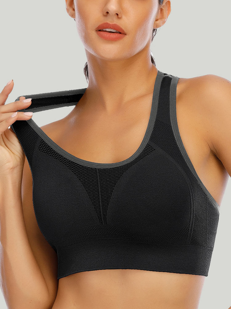 Guerencia Mitigative Padded Racerback Sports Bra – Essential Activewear Inc.