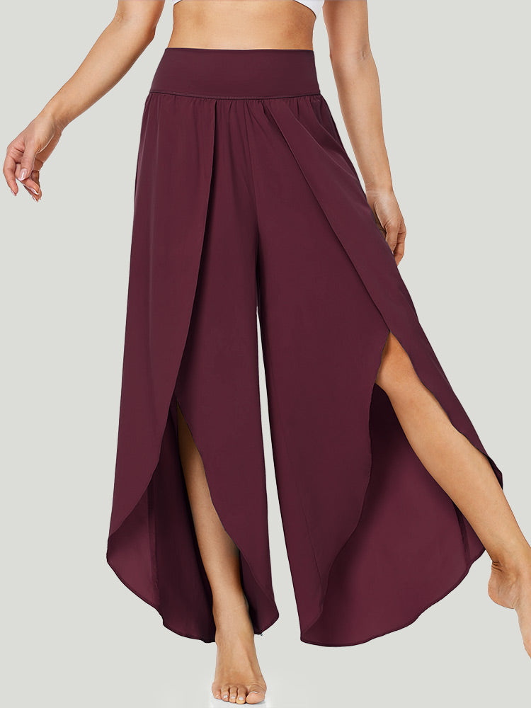Buy Wine Trousers & Pants for Women by IUGA Online