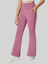 HeatLab™ Girl's Fleece Lined Flare Pants Pink