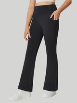 HeatLab™ Girl's Fleece Lined Flare Pants Black