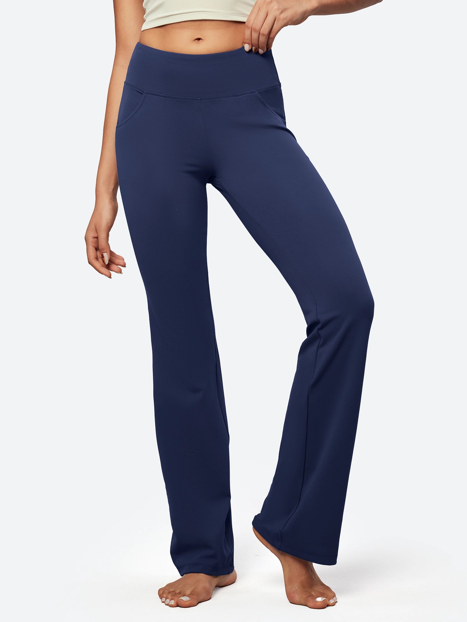 Long bootcut yoga pants best sale