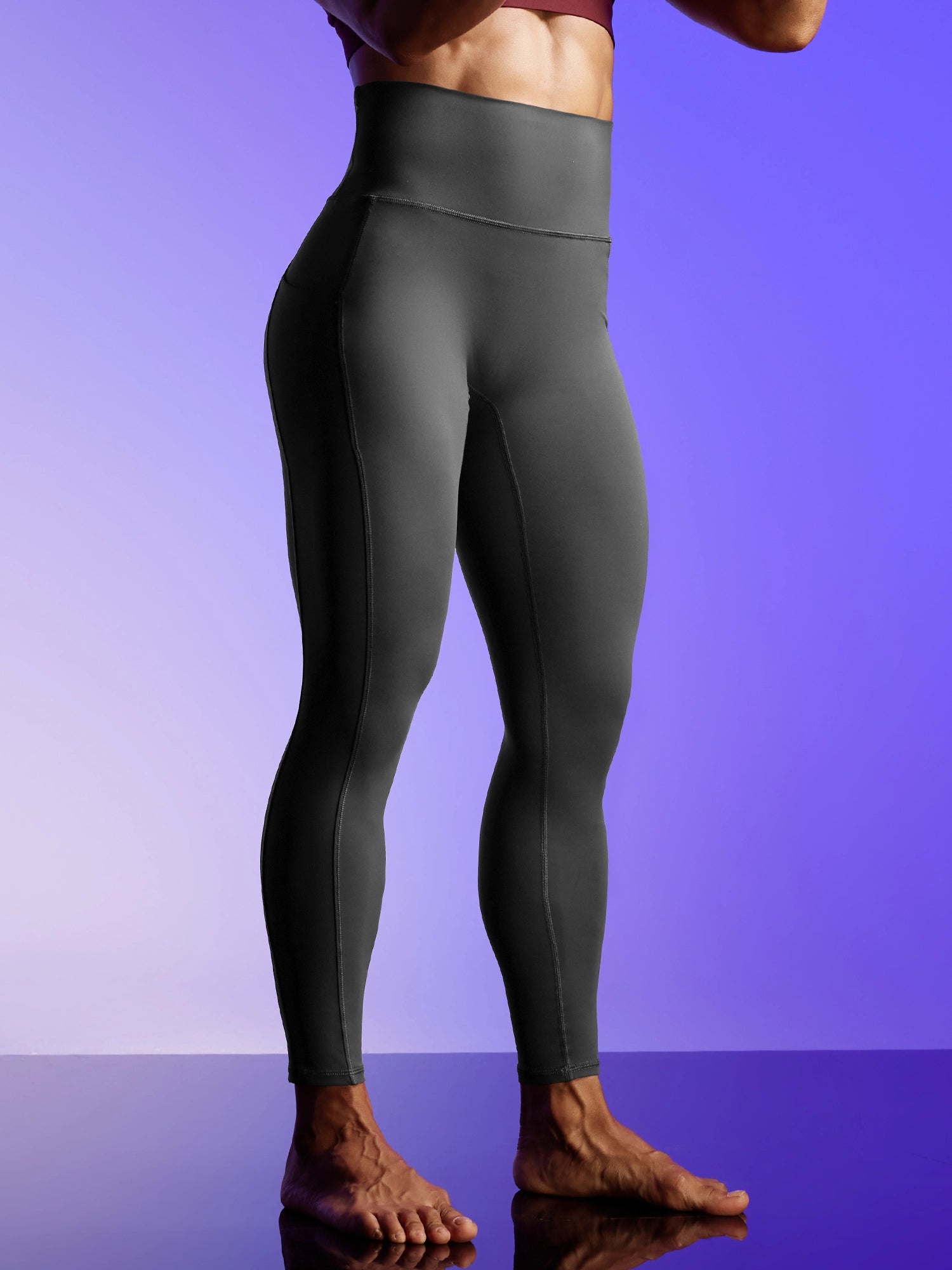 IUGA PowerTight™ No Front Seam Compression Leggings