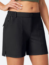 UPF 50+ Hiking Golf Shorts Black