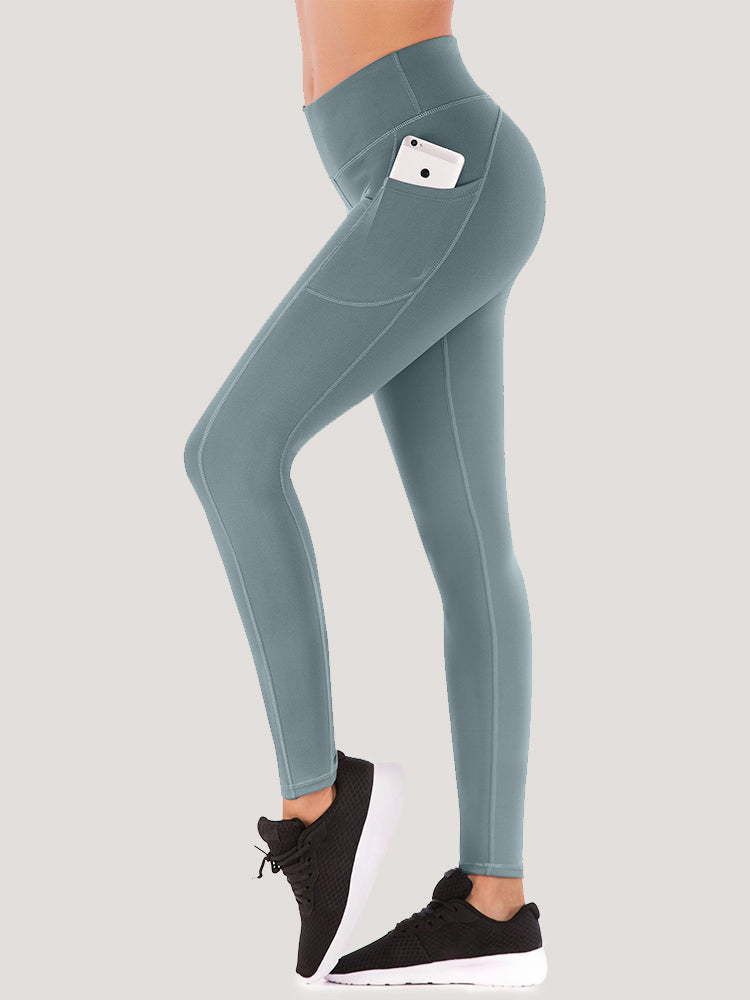 Buy IUGAHigh Waist Yoga Pants with Pockets, Leggings for Women