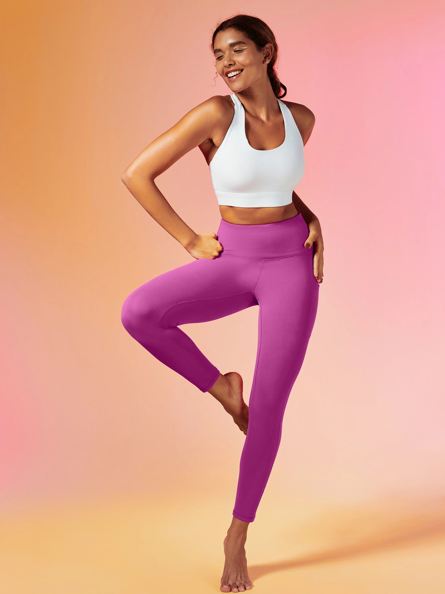 IUGA FlexTight™ High Waist Tummy Control Leggings With Pockets