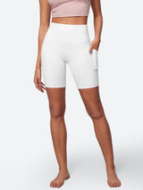 IUGA 8'' No Front Seam Shorts With Pockets