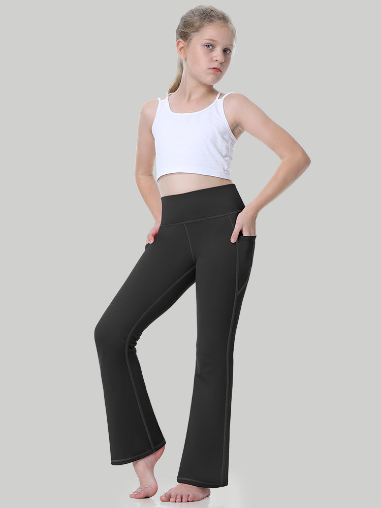 Flare Leggings For Girls Yoga Pants Bootcut With Pockets Crossover Flare Yoga  Pants S-3xl