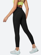 PowerTight High Waist Tummy Control Leggings With Pockets - IUGA