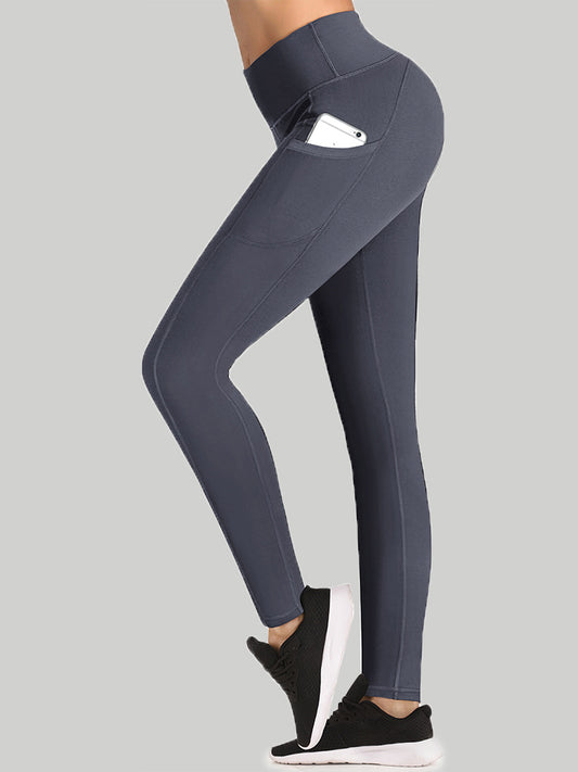 XS (UK 6) SIZE ONLY Ladies Leggings in Moon Grey - Recycled Nylon (Devanha)  - Ghillied Clothing