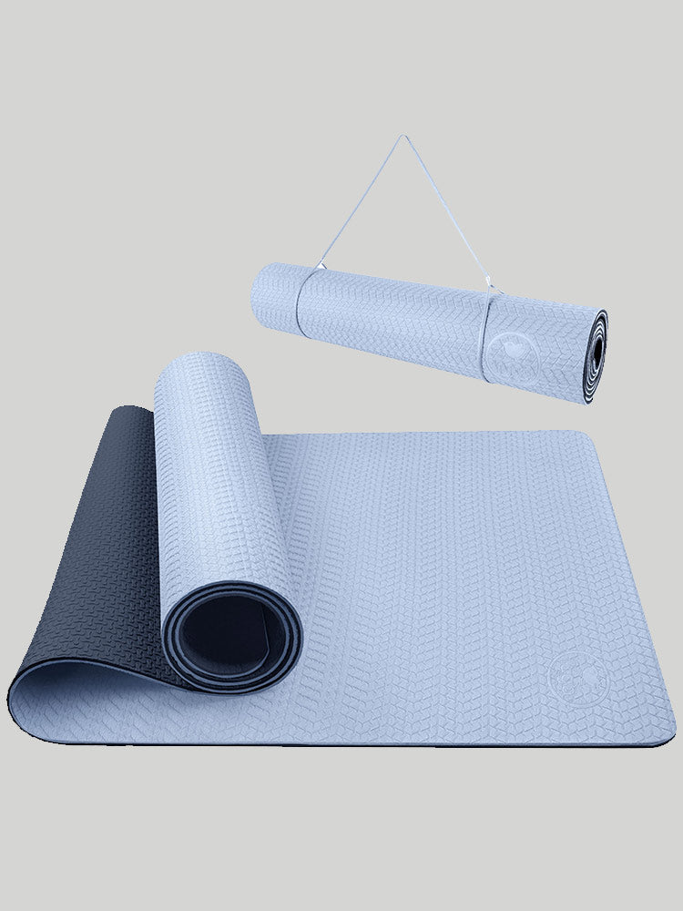 Cathe Eco-Friendly Extra-Thick TPE Yoga Exercise Mat
