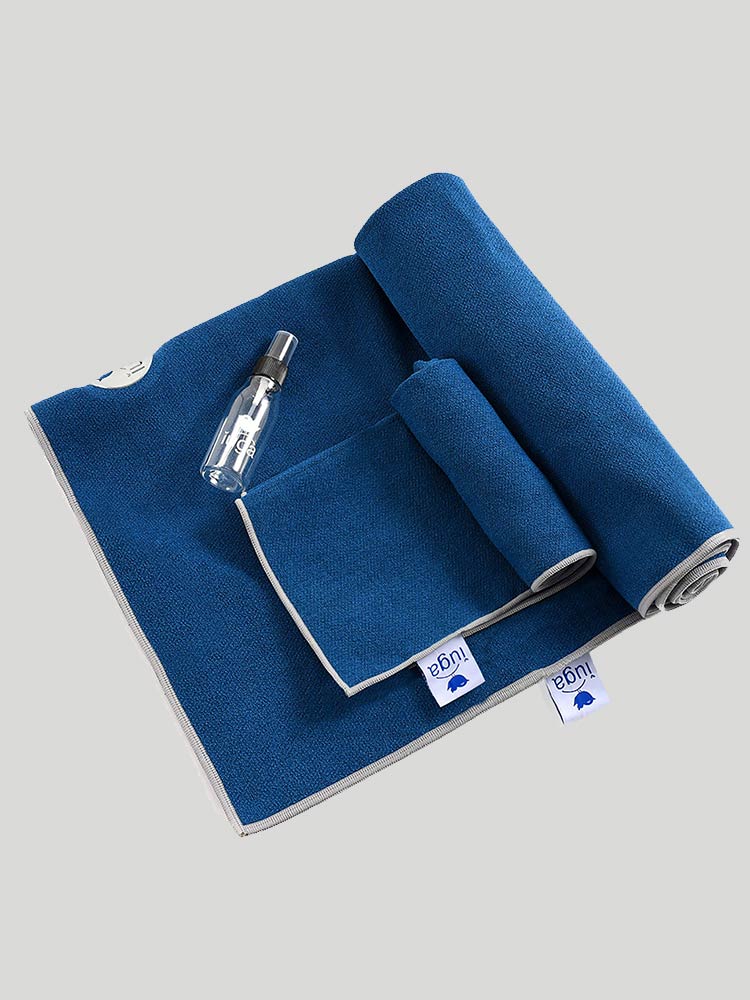 New Lotus LEVOIT Yoga Mat Towel Hot Yoga Non Slip Towel Set Of 3 Towels  (C48)