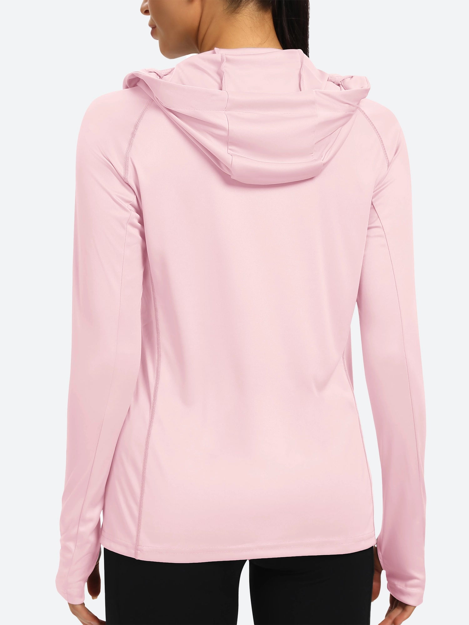 UPF 50+ Long Sleeve Sun Protection Shirts Pink