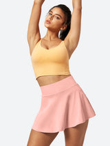 High Waisted Tennis Skirts Pink