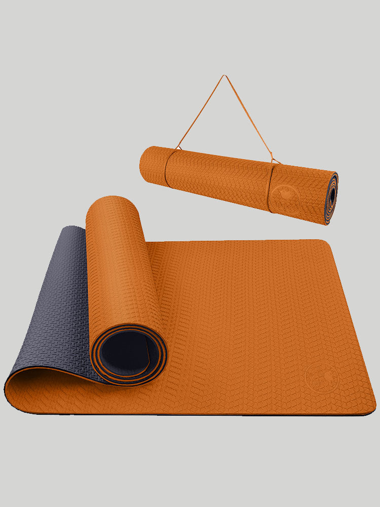 Eco Corner Textured Cork Yoga Mat Brown : : Sports
