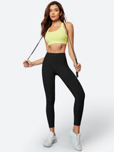 PowerTight High Waist Tummy Control Leggings With Pockets - IUGA