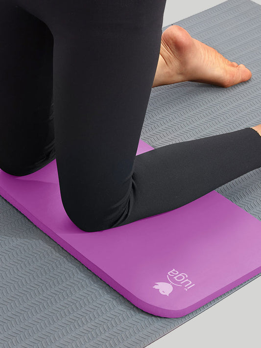 TOBWOLF 2PCS Yoga Knee Pad, Anti Slip Yoga Support Pad Pilates