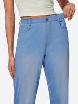 IUGA High Waist Pull On Wide Leg Jeans