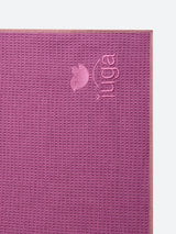 Microfiber Non Slip Yoga Mat Towel Antique Fuchsia