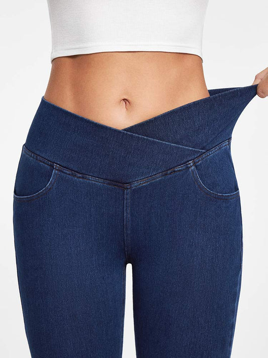 PLUS SIZE HIGH WAISTED YOGA BELL BOTTOMS – Crave Boutique