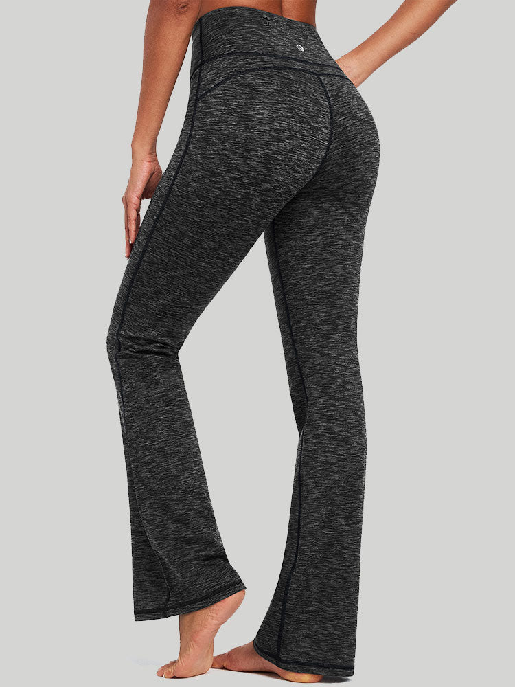 IUGA Bootcut Yoga Pants with Pockets for Women Wide Leg Pants  High Waist Workout Pants Tummy Control Work Pants 4 Pockets : Clothing,  Shoes & Jewelry