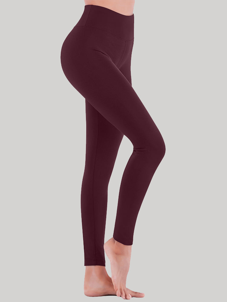 IUGA High Waist Yoga Pants with Pockets, Tummy Control, Workout Pants for  Women 4 Way Stretch Yoga Leggings with Pockets (Black/Gray IU7860, Medium)