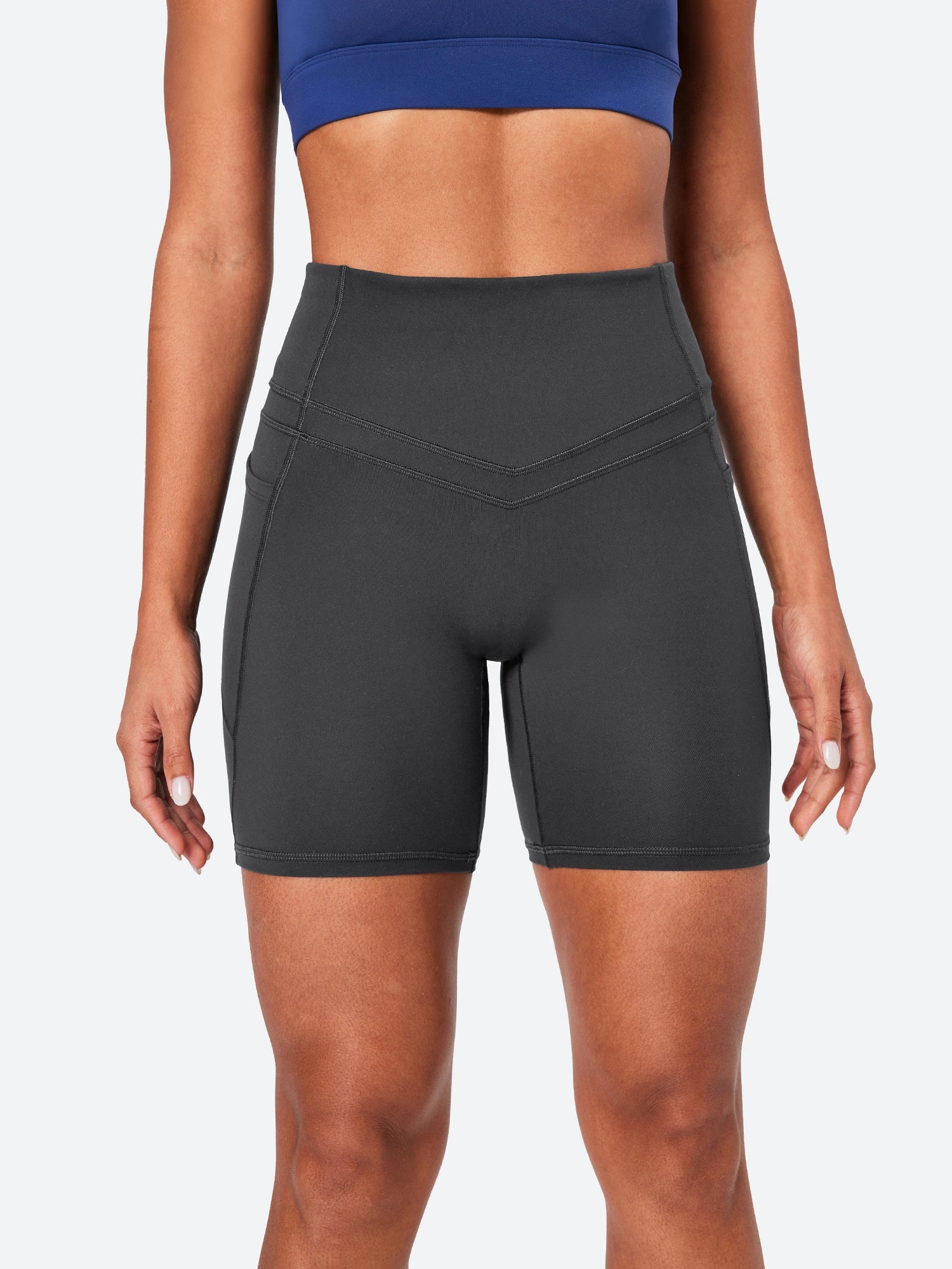 IUGA PowerTight™ 6'' Sandwich High Waist No Front Seam Shorts