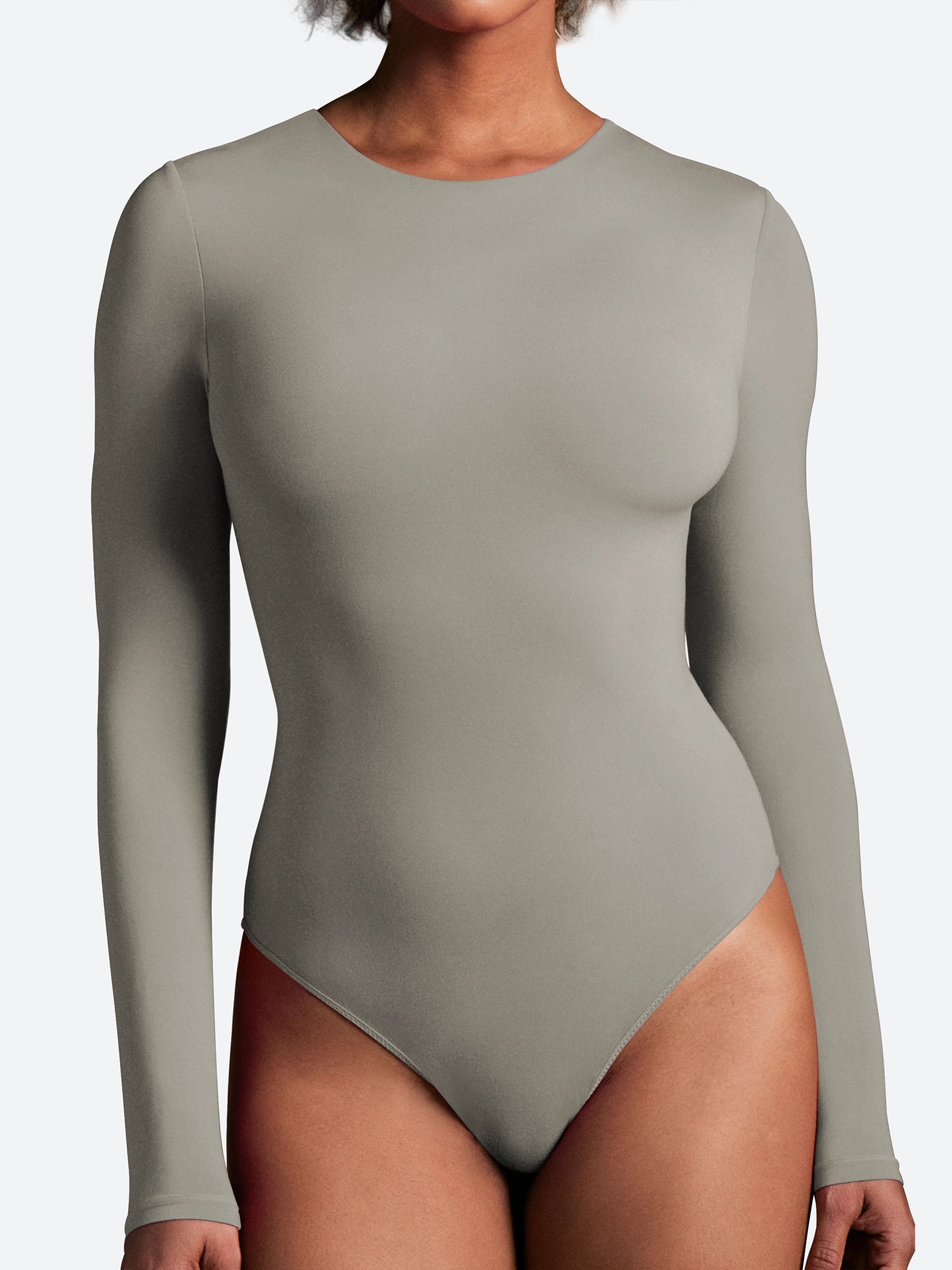 IUGA Long Sleeve Crew Neck Bodysuits for Women