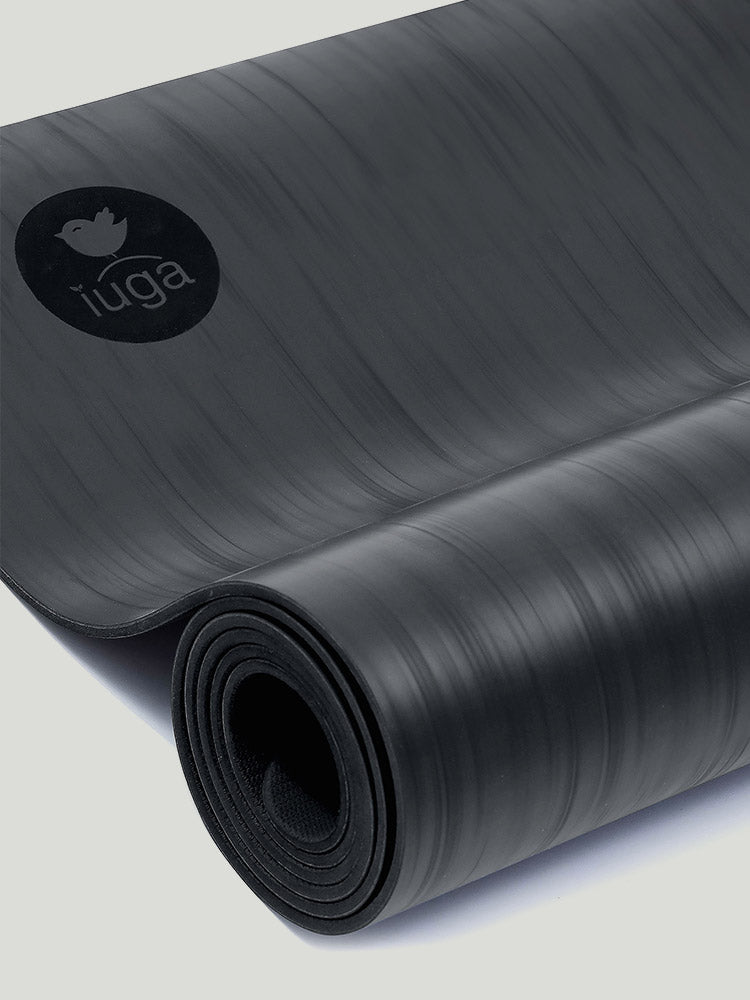 Heathyoga + Heathyoga Eco Friendly 6mm Thick SGS Certified, TPE Textured,  Non-Slip Extra Large Yoga Mat with Carry Strap, 183 cm x 65 cm