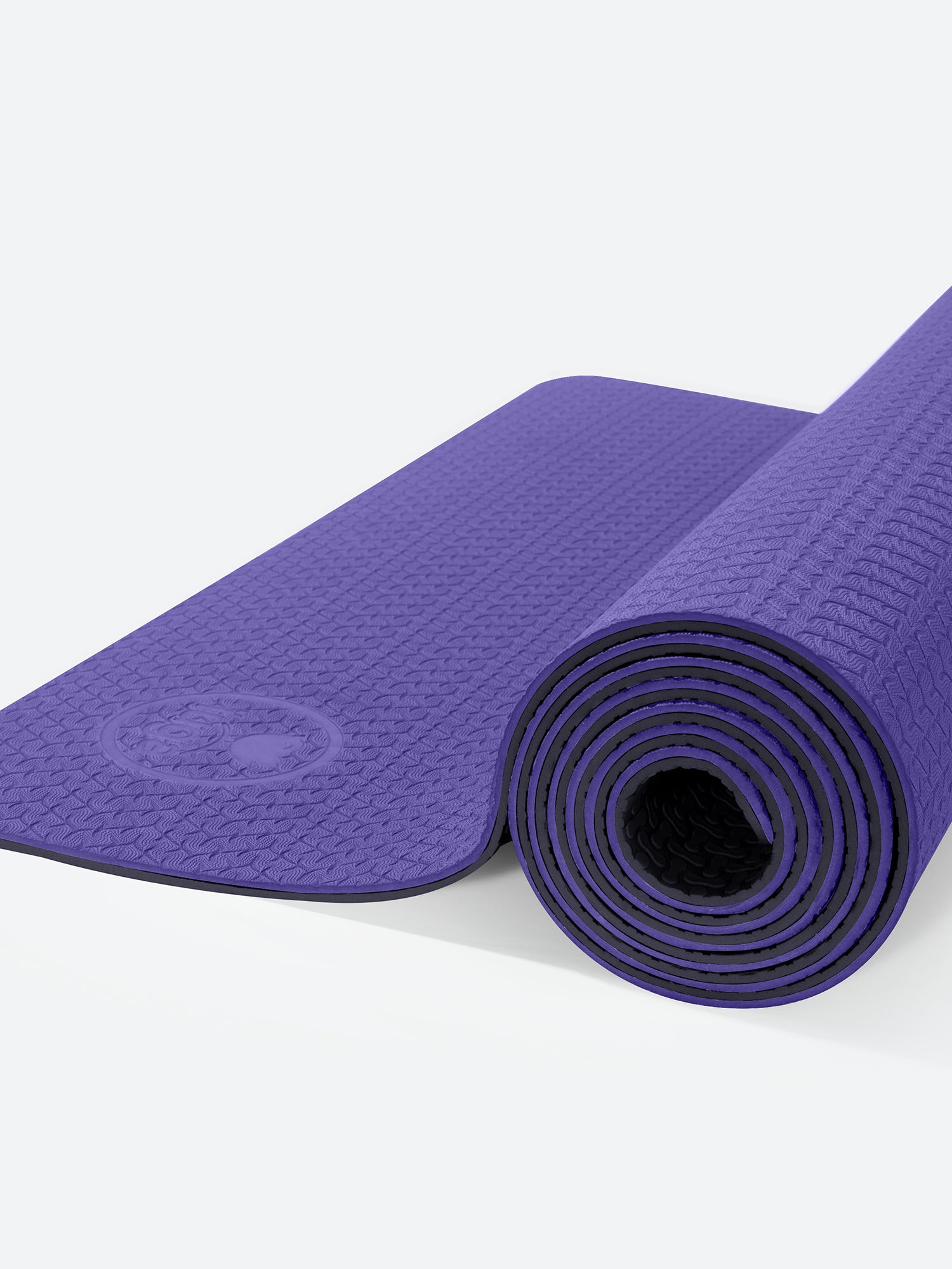 Non Slip TPE Yoga Mat Purple
