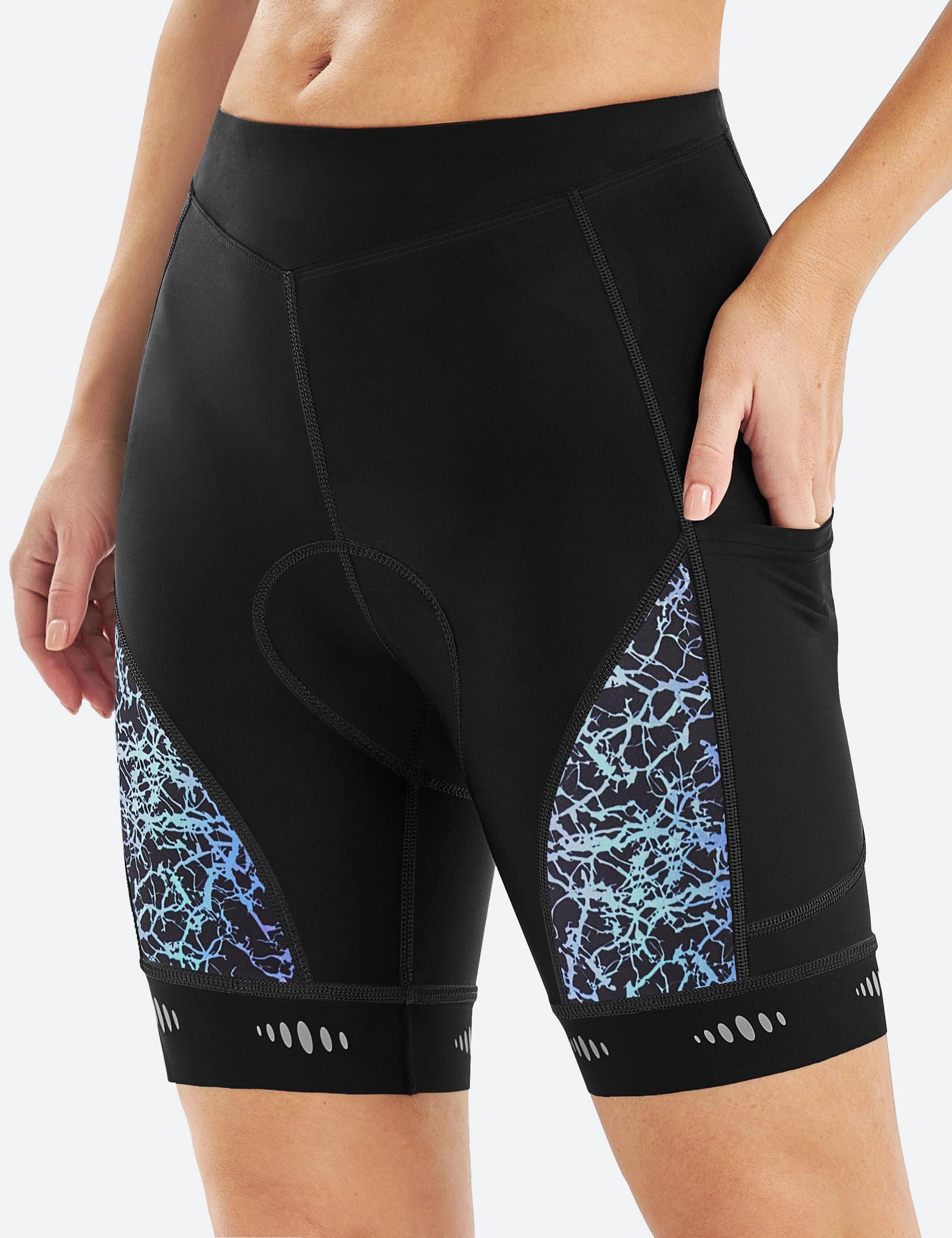 IUGA 4D Breathable Padded Bike Shorts With Pockets