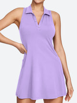 IUGA Tennis Dress With Built-in Bra & Shorts With Pockets